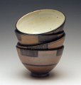 157 5-inch Salt-fired Stoneware Bowls